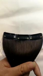【B.Q】3 Clips Real Human Hair Extensions Long Straight 40-70cm 30g