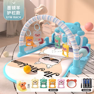 儿童婴儿脚踏钢琴健身架器新生幼儿宝宝声光音乐早教益智玩具礼物Rak kecergasan piano pedal bayi kanak-kanak yang baru lahir bunyi bayi dan muzik ringan pendidikan pendidikan awal hadiah mainan