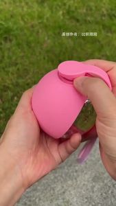 New Transparent Portable Dog Water Bottle for Outdoor Pet Travel Cats Hydration Cup for Walking Dogs