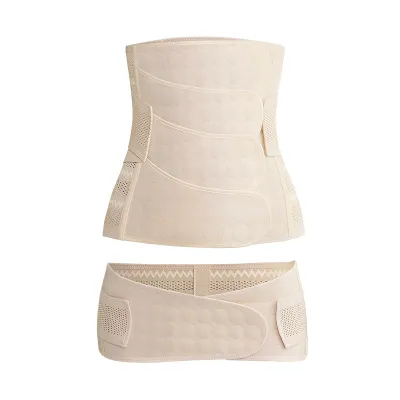 2Pcs Mommy Tummy Belt Abdominal Binder Postpartum Belt Maternity Bersalin PostPartum Shape