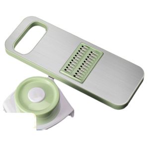 ที่สไลด์ผักอเนกประสงค์ มี5ใบมีด เครื่องขูด สามารถหั่นเป็นชิ้นหรือฝอยได้ ชุดเครื่องหั่นผลไม้