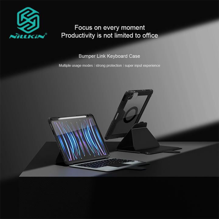 NILLKIN Backlit Keyboard Case Suitable for iPad Pro 11 2022 2021