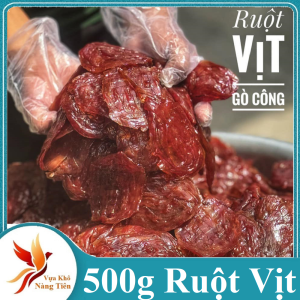 1kg Lạp Ruột Vịt Đỏ Vị Ngọt Ngon Nướng Từng Miếng Tròn Thơm Mới- VỰA KHÔ MINH TRIẾT