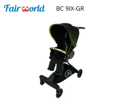 FAIR WORLD BABY STROLLER - GREEN