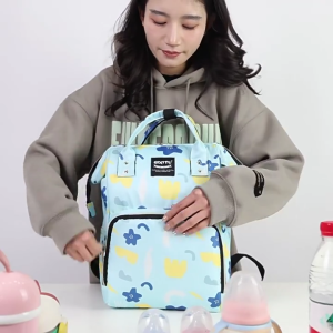 Phong cách túi đeo vai kiểu Oxford cho mẹ du lịch mang theo trường hợp xe đẩy túi cho baby gear lưu trữ với cách điện ngăn