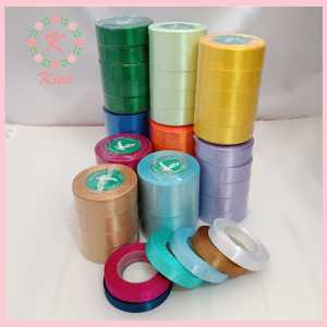 [PER ROLL] PITA SATIN 2 INCH UKURAN 5 CM - hiasan souvenir dan hampers PITA POTONG PITA SATIN KILAP