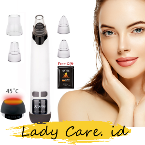 [bisa COD] Alat Penyedot Pembersih Komedo Blackhead Membandel Dilengkapi Pemanas untuk membuka pori