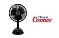 COSMOS 09 LDA Desk Fan Kipas Angin Duduk 9 inch warna Hitam. 