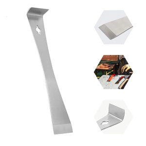 2Pcs Steel Hives Management Tools Portable Hives Maintenance Tools Steel Scrapers for Hives