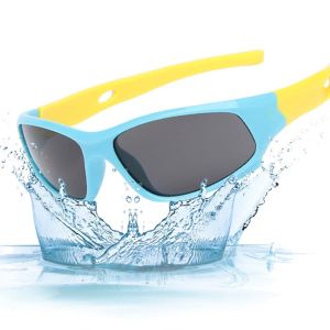 LIAND น่ารัก น่ารักดี ความปลอดภัย ฤดูร้อน เด็กๆ สีสันสดใส แว่นกันแดดเด็ก แว่นตากีฬา แว่นกันแดดโพลาไรซ์ แว่นตากลางแจ้ง