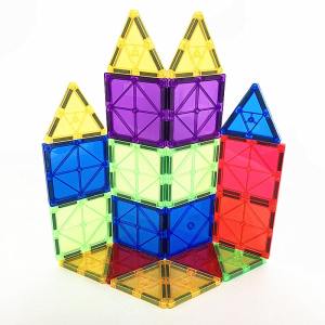 EARTHSCOPE WonderMags 20 Tiles - 3D Magnetic Tiles Building Blocks Educational STEM Toy - Perfect Gift For Children Early Learning & Development