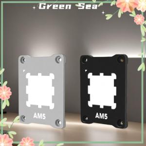 Green sea Aluminum Universal AM5-AMD Desktop Chassis CPU Bending Correction Fixing Buckle Cover Apply To 7950X 7800X 7700X 7600X 7500F
