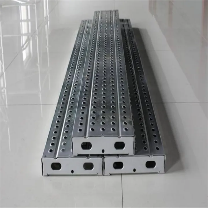 Galvanized building steel springboard scaffolding steel pedal ...