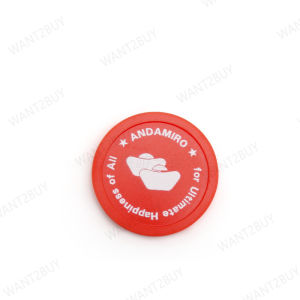 UMI 36mm Poker Chips Plastic Coin Token Claw Game Machine Casino Mahjong Supply Parts Fun Family Club Game Toy 游戏机筹码币 塑料币
