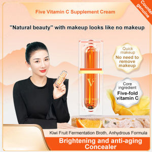 5X Vitamin C Tone-Up Cream Lazy Day All-in-One Moisturizer Long-Lasting Natural Glow + Hydration | Brightening & Anti-Dullness