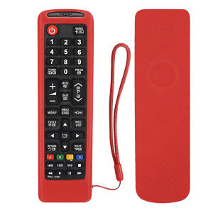 Sarung Cover Remote Tv Silikon Case Remote Casing Pelindung Remote Control Silikon Kompatibel untuk Samsung AA59/AK59/BN59