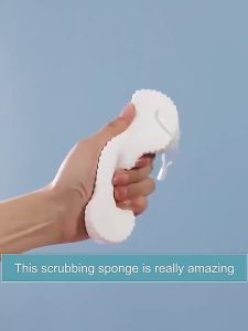 SweetCandi~Buy 1 Take 4 5pcs Soft Sponge Body Scrubber. Shower brush to remove dead skin