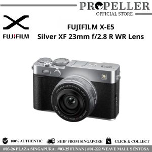 Fujifilm X-E5 Mirrorless Camera (Body / with Kit Lens) — 40MP • 7-Stop IBIS • 4K/6.2K Video
