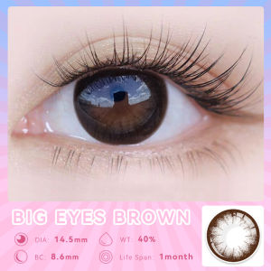 Midroo [COD] รุ่นธรรมชาติขายดี Nature Black Contact Lens  เลนส์บิ๊กอายน่ารัก 14.2-14.5มม รายเดือน คอนแทคเลนส์