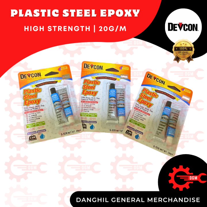 DEVCON Plastic Steel Epoxy 20g | Lazada PH