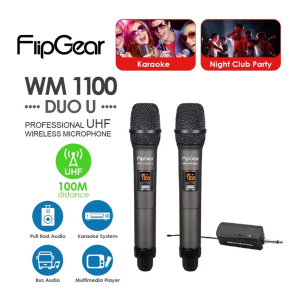 Vinnfier FlipGear WM1100DUO U Duo Wireless Microphones