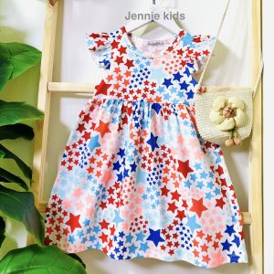 Đầm bé gái Fairy wing cotton nhiều mẫu siêu xinh Nikkykids J155