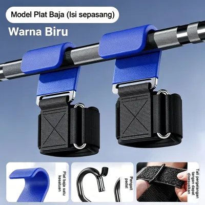 Pull Up Hook Gym Hook Straps Angkat Beban Gym Pull Up Assist Hook Weight Lifting Hooks