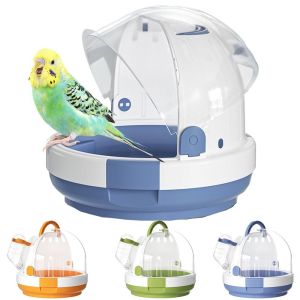 CARING PETS Safe Door Lock Parrots Carry Cage Portable Easy To Carry Parrots Bag Lightweight Convenient Handle Hamster Carrier Travel