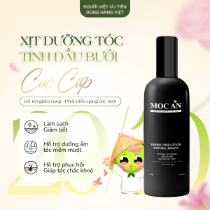 BN120 - [Dòng Cao Cấp - Mẫu Mới] Xịt Dưỡng Tóc Tinh Dầu Bưởi Da Xanh Mộc Ân Haircare 120ml Dành Cho Nam & Nữ