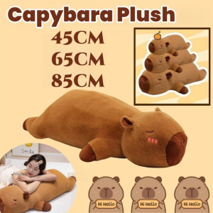 45/65/85cm Capybara Plush Toy Cute Stuffed Toy Capybara Plushie Pillow Baby Kid Children Birthday Gift