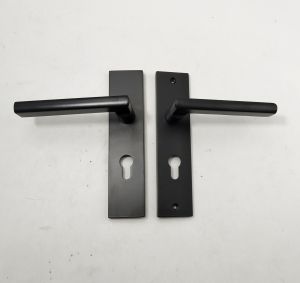 Gaya Eropa Kunci Pegangan Pintu Kamar Tidur Dalam Ruangan Ruang Tamu Mekanik Anti-Theft Security Lockset Bisu Kunci Pintu Terbaru Gagang Pintu Minimalis 2022 Lengkap 1SET