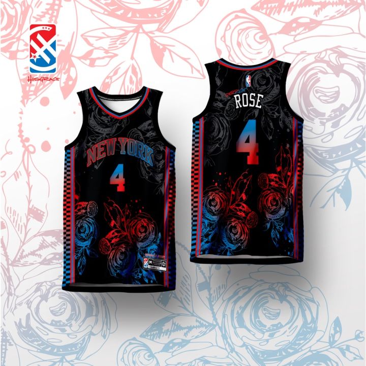 NEW YORK KNICKS DERRICK ROSE HG CONCEPT JERSEY BASKETBALL JERSEY