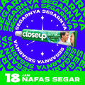 [Paket isi 3] Closeup Ever Fresh Toothpaste Anti Bacterial 160gr. 