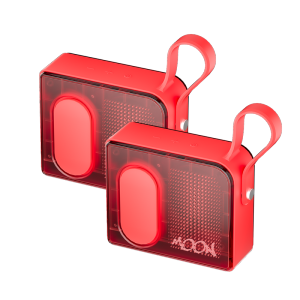 (2 Pack)MOON Pocket Speaker Translucent Edition Portable Speaker Mini Outdoor Speaker TWS Bluetooth Speaker Wireless Connectivity