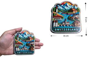 Switzerland Souvenir Ref Magnet – Fridge Magnet | Travel Souvenir Gift