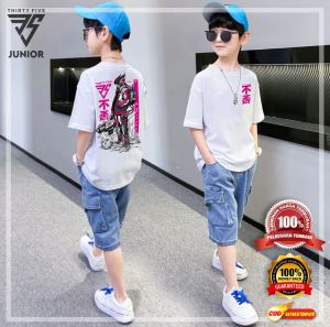 Kaos Anak Junior Umur 10Tahun 13Tahun 14Tahun 15Tahun 16Tahun Motif Karakter Anime