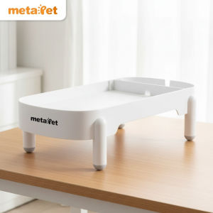 Giá Đỡ Thức Ăn Cho Thú Cưng metaPet SpineCare Điều Chỉnh Chiều Cao Bảo Vệ Cột Sống Chó Mèo