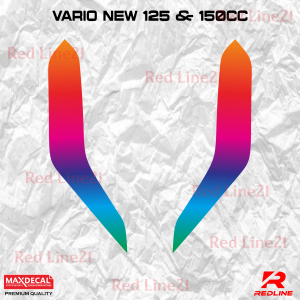 Stiker Lampu Vario New 125 150 cc 2018 2022