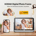 【One year warranty】Kodak 10 Inch WiFi Digital Picture Frame with 32GB Storage,Built-in Battery Wi-Fi  Enabled with 1200*1920 FHD Touch Screen. 