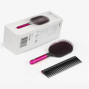 [Ready Stock] Hair Comb Wide Tooth Air Detangling Hairdressing Rake Hair Styling Massage Sharon Brush Set 2Pcs / 梳子