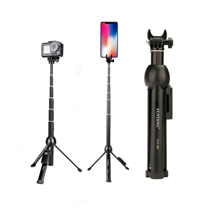 YUNTENG VCT-992 Tripod Monopod Selfie Stick For Smart Phone with