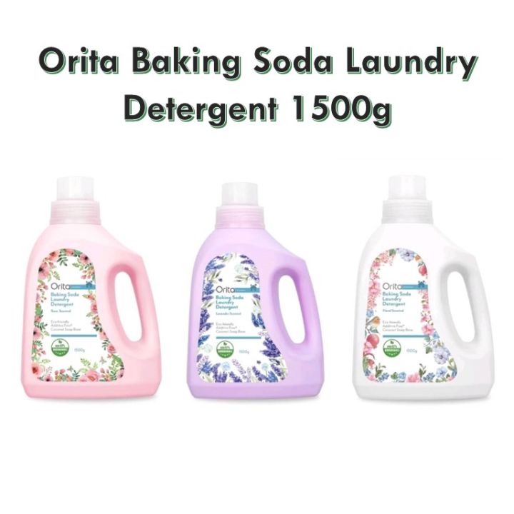 Orita Baking Soda Laundry Detergent 1500ml Lazada
