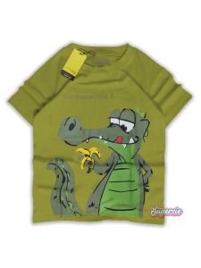Atasan kaos anak laki laki grosir ecer Produsen baju anak cowok superhero kaos anak distro robot BUAYA IJOSAMPUR TUA Abadigrosir