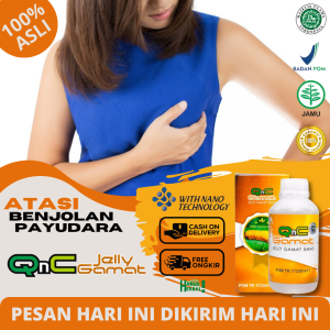 Obat Benjolan Payudara Obat Abses Payudara Obat Payudara Bengkak Payudara Sering Nyeri Gatal Di Payudara Kista / Tumor Payudara Obat Benjolan Di Susu Dengan QnC Jelly Gamat