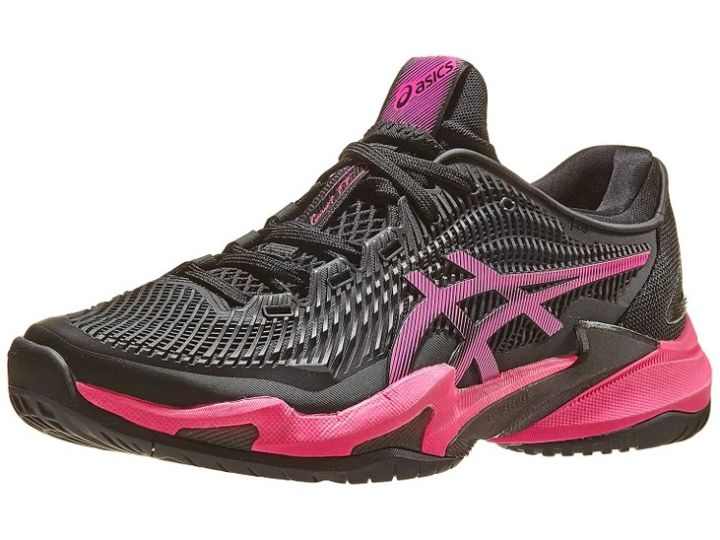 Giày Tennis Nam Asics Court FF3 Black/Hot Pink Men's Shoes