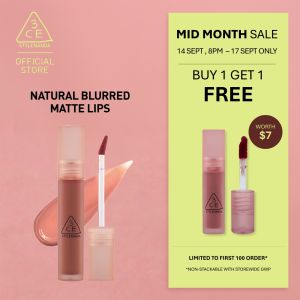 3CE Blur Water Lip Tint moisturizing light smooth natural blur soft transfer-resistant pout silky texture comfortable finish Korean K beauty makeup