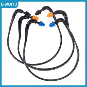 【E-WOITD】 1PC Sleeping Working Noise Reduction Ear Plugs Soft Silicone Head-mounted Earplugs Protector Anti-Noise Earmuff