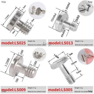 [COD] folp Chất lượng cao Máy ảnh vít Set 1 4 inch Phát hành nhanh chóng tấm vít DSLR phụ kiện tripod núi Adapter cho DSLR máy ảnh Tripod