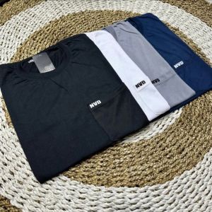 Kaos Distro Polos Pocket Brand NVD Lengan Pendek Baju Distro Terbaru Bahan Semi Katun Tersedia Banyak Warna Panjang Pria Sablon Tebal Oblong Dewasa Tebal adem