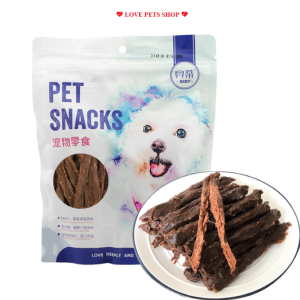 Bánh thưởng cho Chó thịt Bò xé sấy khô bịch 110gram & 400gram (mẫu mới) - Love Pets Shop